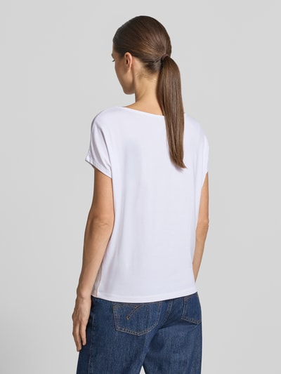 s.Oliver RED LABEL T-shirt z obniżoną linią ramion Biały 5