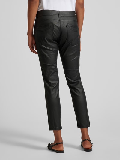 Buena Vista Skinny fit broek in leerlook, model 'Malibu' Zwart - 5