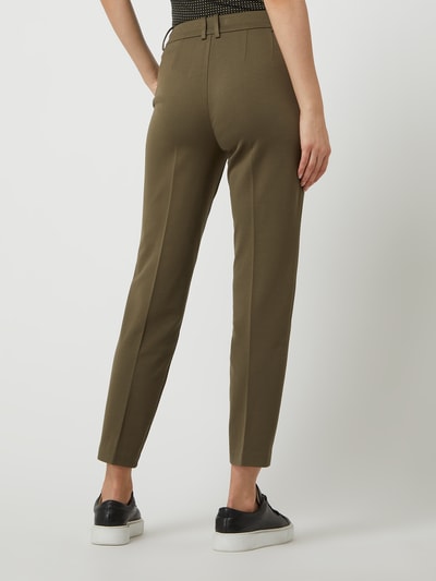 Esprit Collection Spodnie materiałowe z dodatkiem streczu  Khaki 5