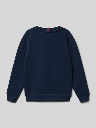 Tommy Hilfiger Kids Bluza o kroju regular fit z mieszanki bawełny Granatowy 3