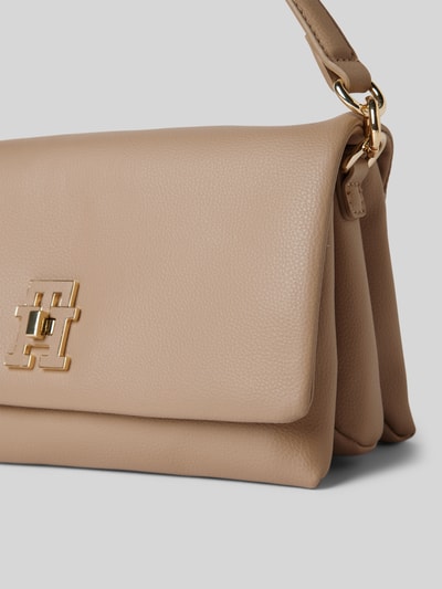Tommy Hilfiger Torba na ramię z obrotowym zapięciem Szarobrązowy 3