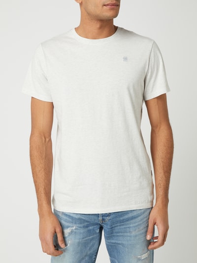 G-Star Raw Hemd mit Label-Stitching Weiss 4