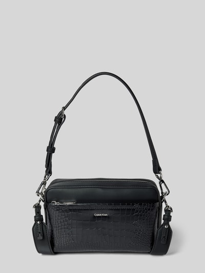 CK Calvin Klein Camera Bag mit Strukturmuster Modell 'CK MUST' Black 2