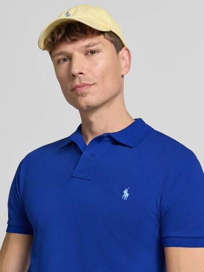 Polo Ralph Lauren Slim Fit Poloshirt aus reiner Baumwolle Ocean 3
