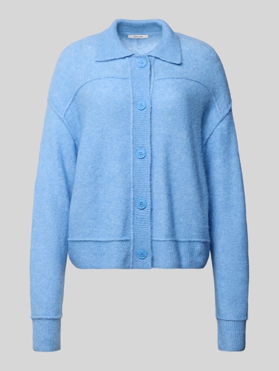 OPUS Strickjacke mit Woll-Anteil Modell 'Daneke' Blau 2