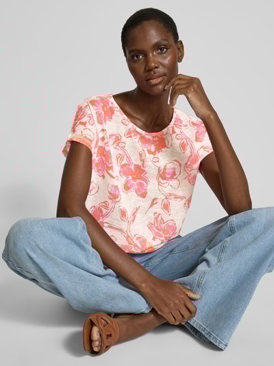 Christian Berg Woman T-Shirt mit Rundhalsausschnitt Hellrot 3