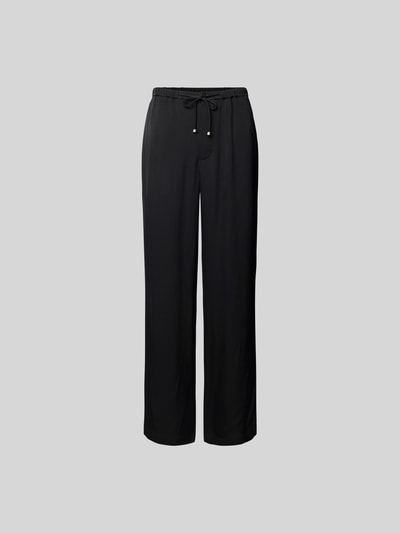 Nanushka Stoffhose mit elastischem Bund Black 1
