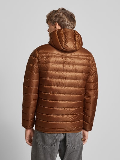 Blend Steppjacke mit Kapuze Cognac 5