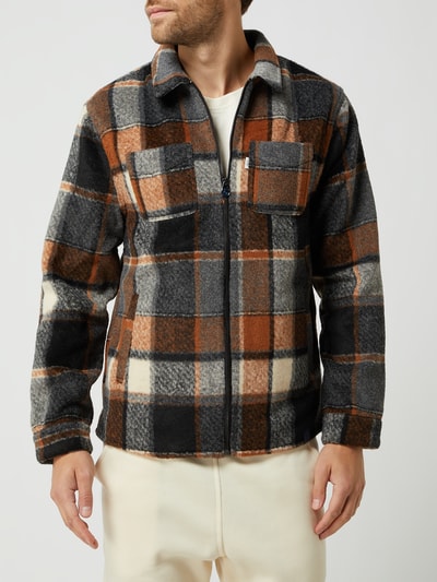 Colours & Sons Hemdjacke mit Woll-Anteil  Cognac 4