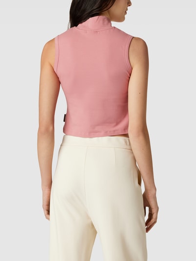 Napapijri Top mit Turtleneck Modell 'S-Box Top' Pink 5