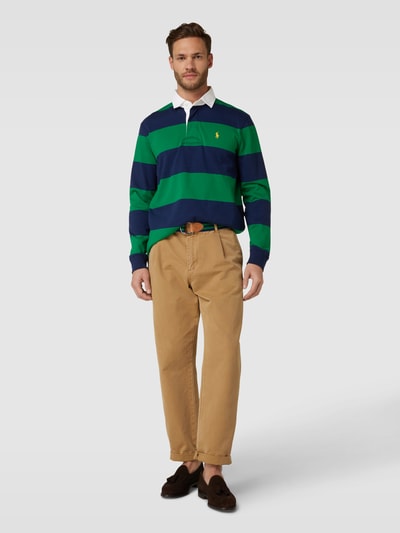 Polo Ralph Lauren Classic fit shirt met lange mouwen en streepmotief Groen - 1