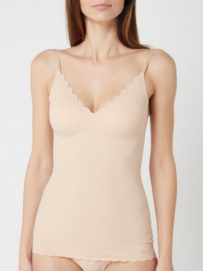 Skiny Top aus Mikrofaser mit wattierten Cups  Beige 3