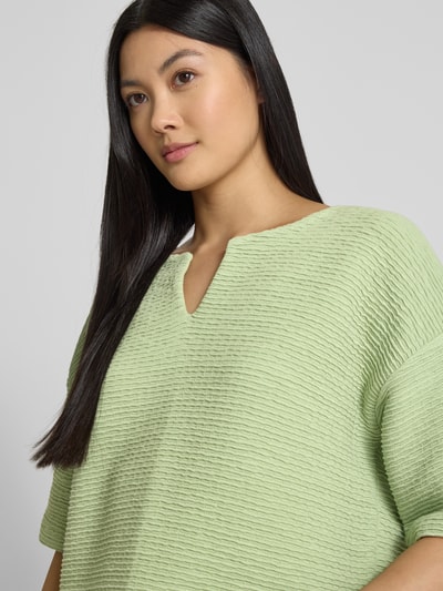 OPUS Sweatshirt mit 1/2-Arm Modell 'Gibatine' Hellgruen 3