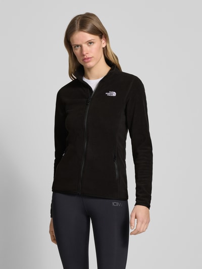The North Face Fleecejacke mit Label-Stitching Modell 'GLACIER' Black 4