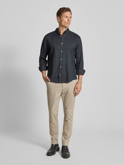 MCNEAL Vrijetijdsoverhemd met knoopsluiting Zwart - 1