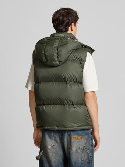 Tommy Jeans Regular Fit Daunenweste mit abnehmbarer Kapuze Dunkelgruen 5
