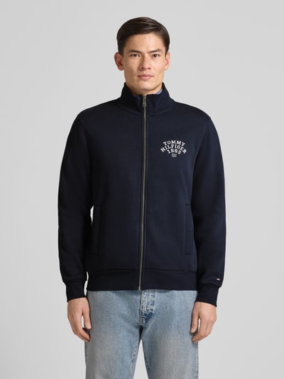 Tommy Hilfiger Regular Fit Sweatjacke aus Baumwoll-Mix Marine 4