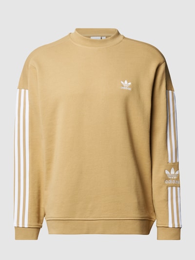 adidas Originals Sweatshirt mit Label-Streifen Beige 2