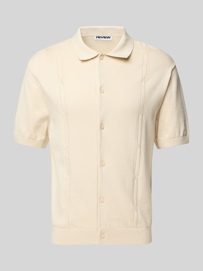 REVIEW Freizeithemd mit Knopfleiste Ecru 2