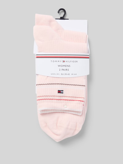 Tommy Hilfiger Socken mit elastischem Rippenbündchen im 2er-Pack Rosa 3