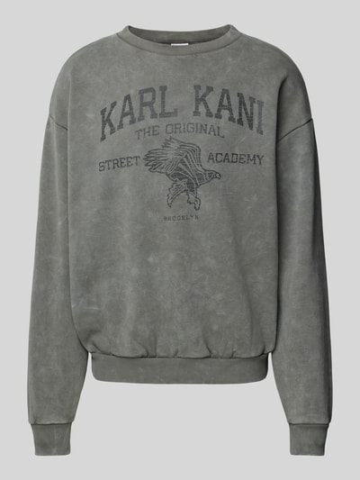 KARL KANI Bluza z nadrukiem z logo model ‘Kani Street Academy’ Czarny 2