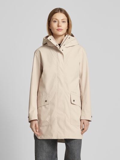 Didriksons Parka z kieszeniami z patką model ‘GWEN’ Beżowy 4