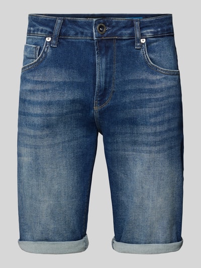 CARS JEANS Korte jeans in 5-pocketmodel, model 'FLORIDA' Marineblauw - 2