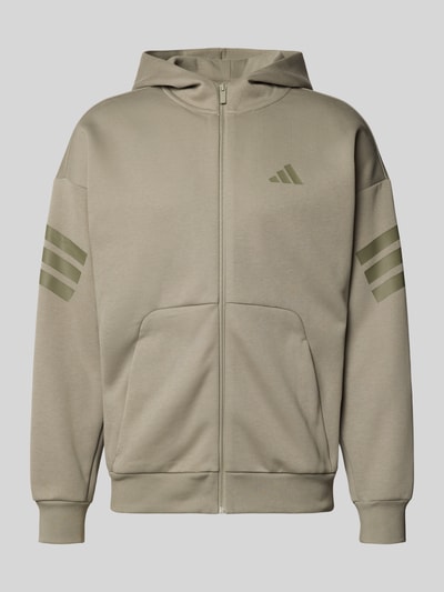 adidas Sportswear Sweatjack met capuchon Rietgroen - 2
