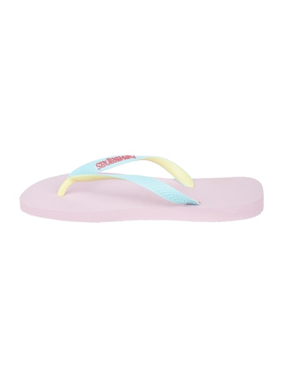 Havaianas Japonki z wytłoczonym logo Różowy 3