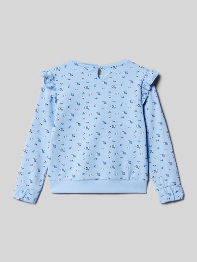 Name It Sweatshirt mit Volants Modell 'NMFDYLA' Bleu 3