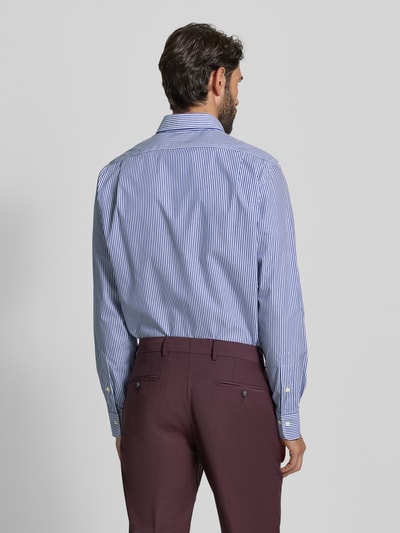 Polo Ralph Lauren Regular Fit Business-Hemd mit Logo-Stitching Royal 5