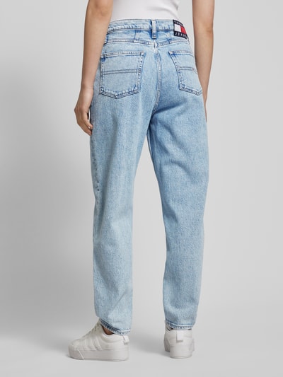 Tommy Jeans Mom fit jeans in 5-pocketmodel Lichtblauw - 5