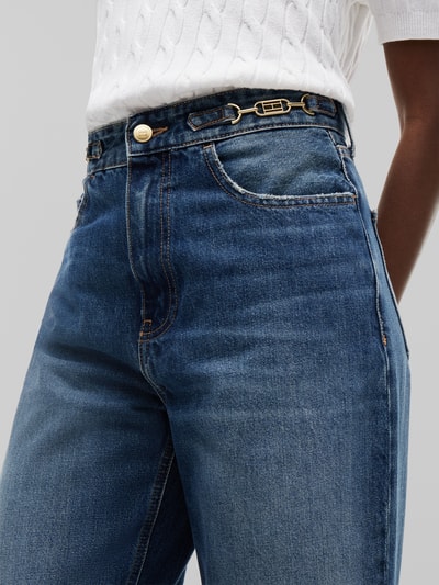 Tommy Hilfiger Tapered Fit Jeans aus reiner Baumwolle Bleu Melange 3