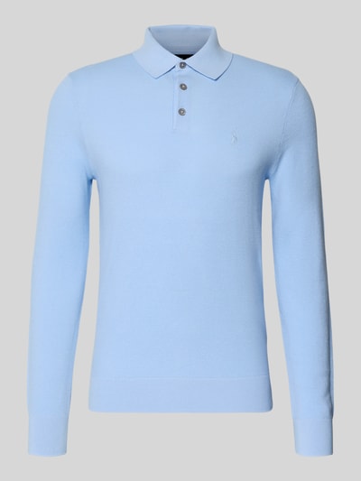 Polo Ralph Lauren Regular Fit Poloshirt aus Baumwoll-Mix Hellblau 2