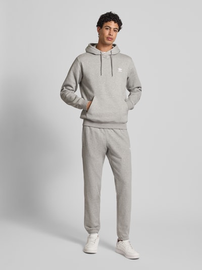 adidas Originals Hoodie mit Kapuze Hellgrau 1