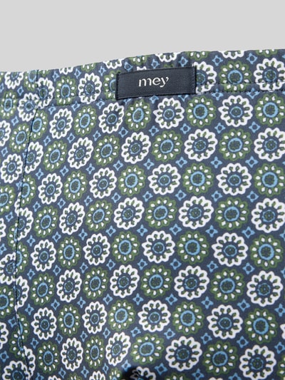 Mey Boxershort met labeldetail Blauw - 2