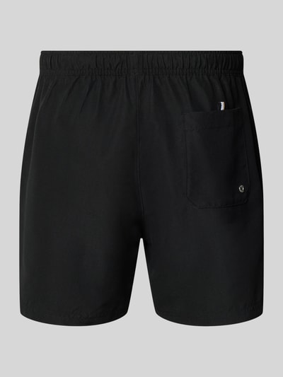 Produktfoto, Badeshorts mit Label-Applikation Modell 'DOGFISH' von BOSS, Optik: Unifarben, Regular-Fit, elastischer Bund, Gesäßtasche, seitliche Eingrifftaschen