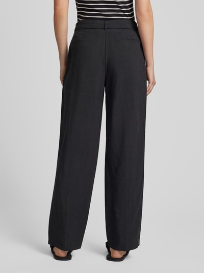 Christian Berg Woman Wide leg broek met stoffen broek Zwart - 5