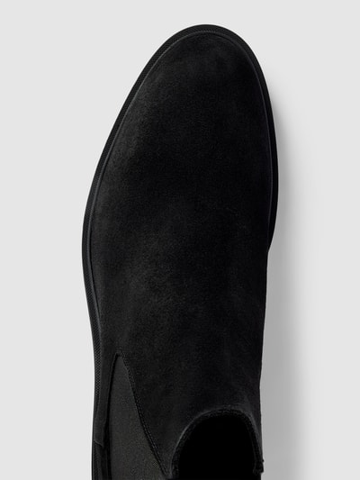 BOSS Chelsea boots met labeldetails, model 'Calev' Zwart - 3