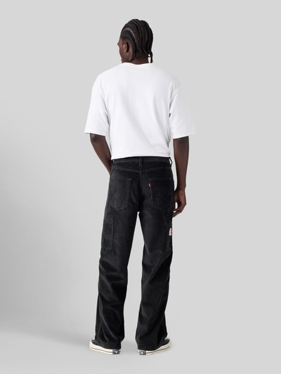Levi's® Loose Fit Carpenterhose aus Baumwolle mit Cordstruktur Black 5