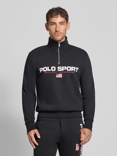 Polo Ralph Lauren Bluza z nadrukiem z logo Czarny 4