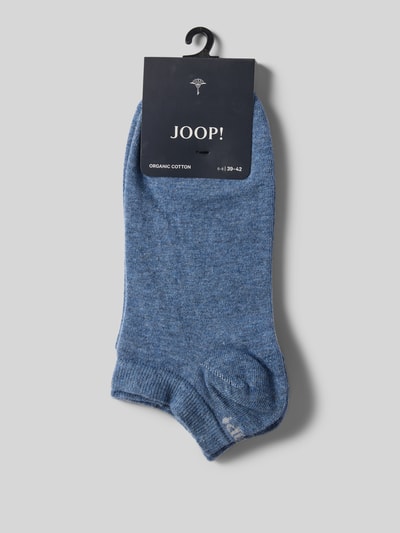 JOOP! Collection Sneakersocken mit Label-Print Jeansblau Melange 3