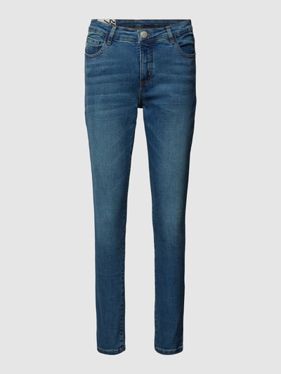 OPUS Slim Fit Jeans im 5-Pocket-Design Modell 'Evita Vintage' Jeansblau 2