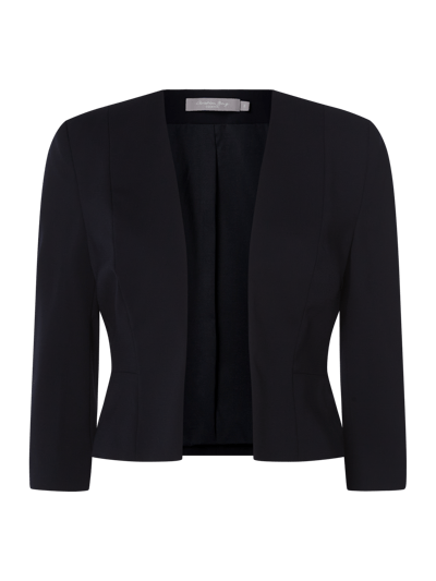 Christian Berg Cocktail Bolero mit 3/4-Arm   Marine Melange 1