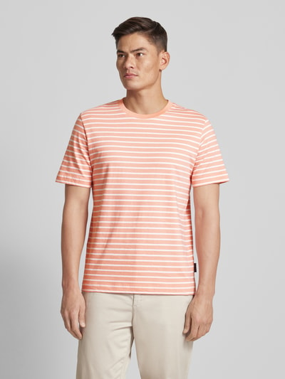 Tom Tailor T-shirt met streepmotief Oudroze - 4