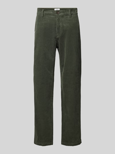 Only & Sons Straight leg broek met achterzakken Rietgroen - 2