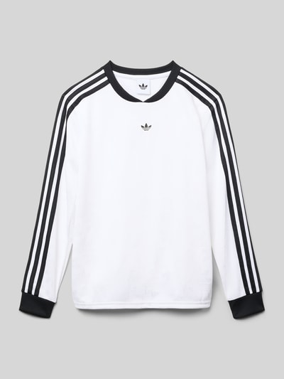 adidas Originals Shirt met lange mouwen en ribboorden Wit - 1