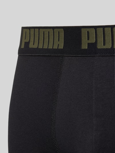 Puma Boxershort met labeldetail in een set van 2 stuks Kaki - 2