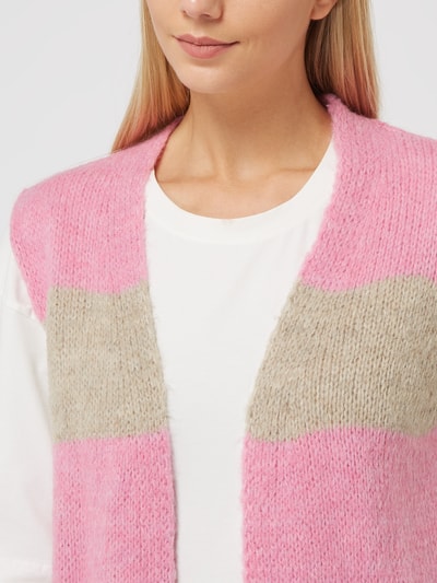 Frieda & Freddies Weste in Strick-Optik Pink 3