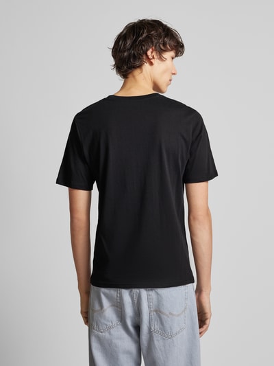 Jack & Jones T-Shirt mit Label-Print Modell 'TARMAC' Black 5